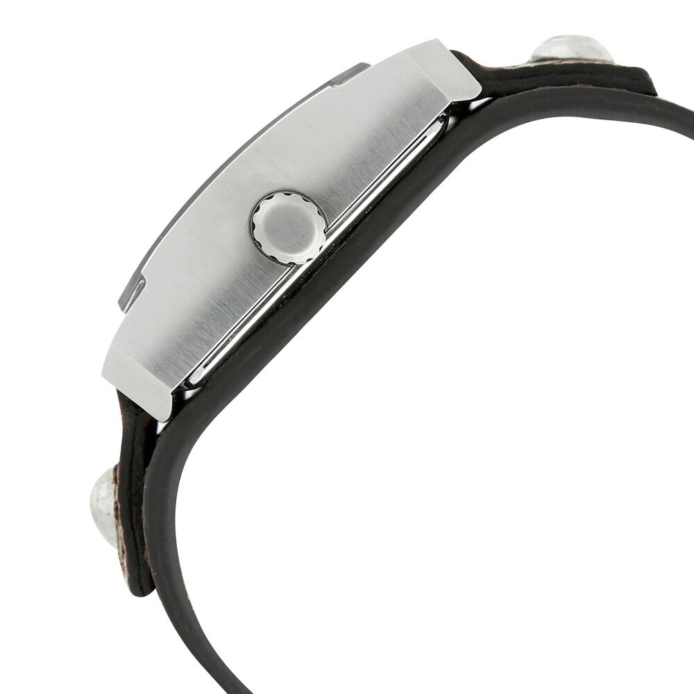 Titan Analog with Date Grey Dial Leather Strap watch for Men-NE1607SL01