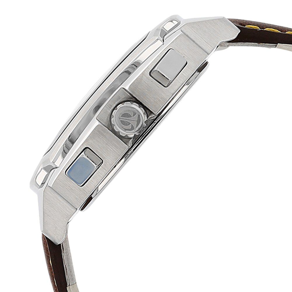 Titan Chronograph Black Dial Men Leather Strap watch-NE1609SL02