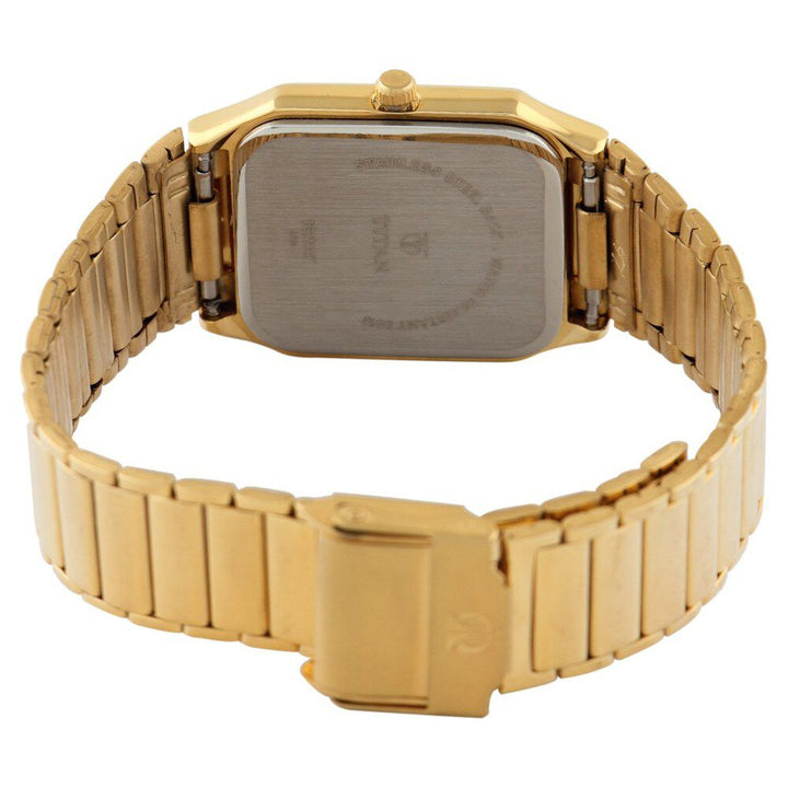 Titan Quartz Analog with Day and Date Champagne Dial Watch for Men-NF161YM21