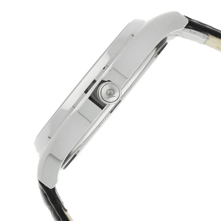 Titan Quartz Multifunction Black Dial Leather Strap Watch for Men-1620SL01