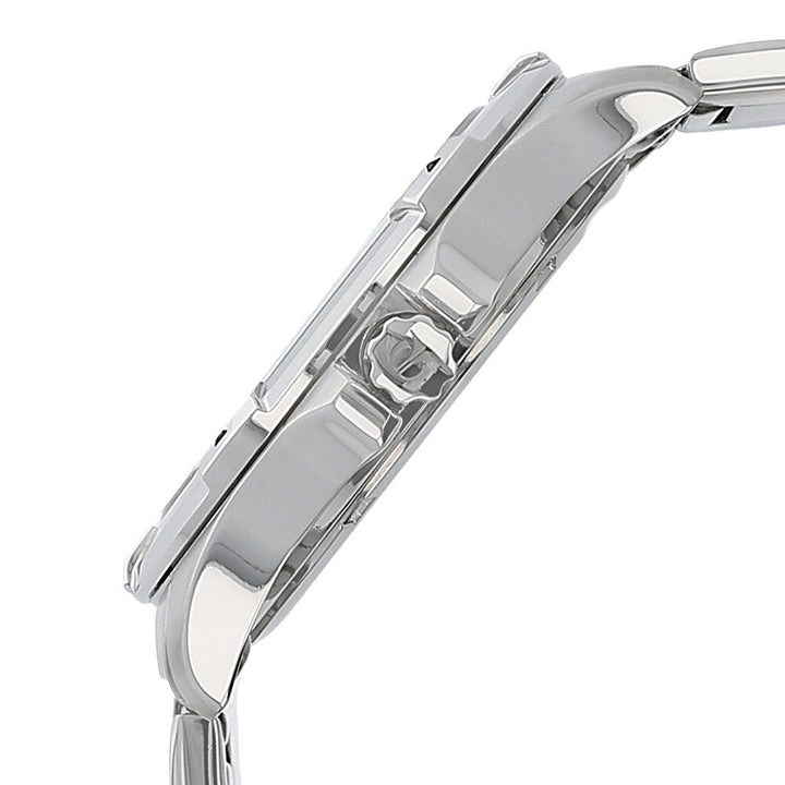 Titan Quartz Analog Black Dial Stainless Steel Strap Watch for Men-1622SM01M