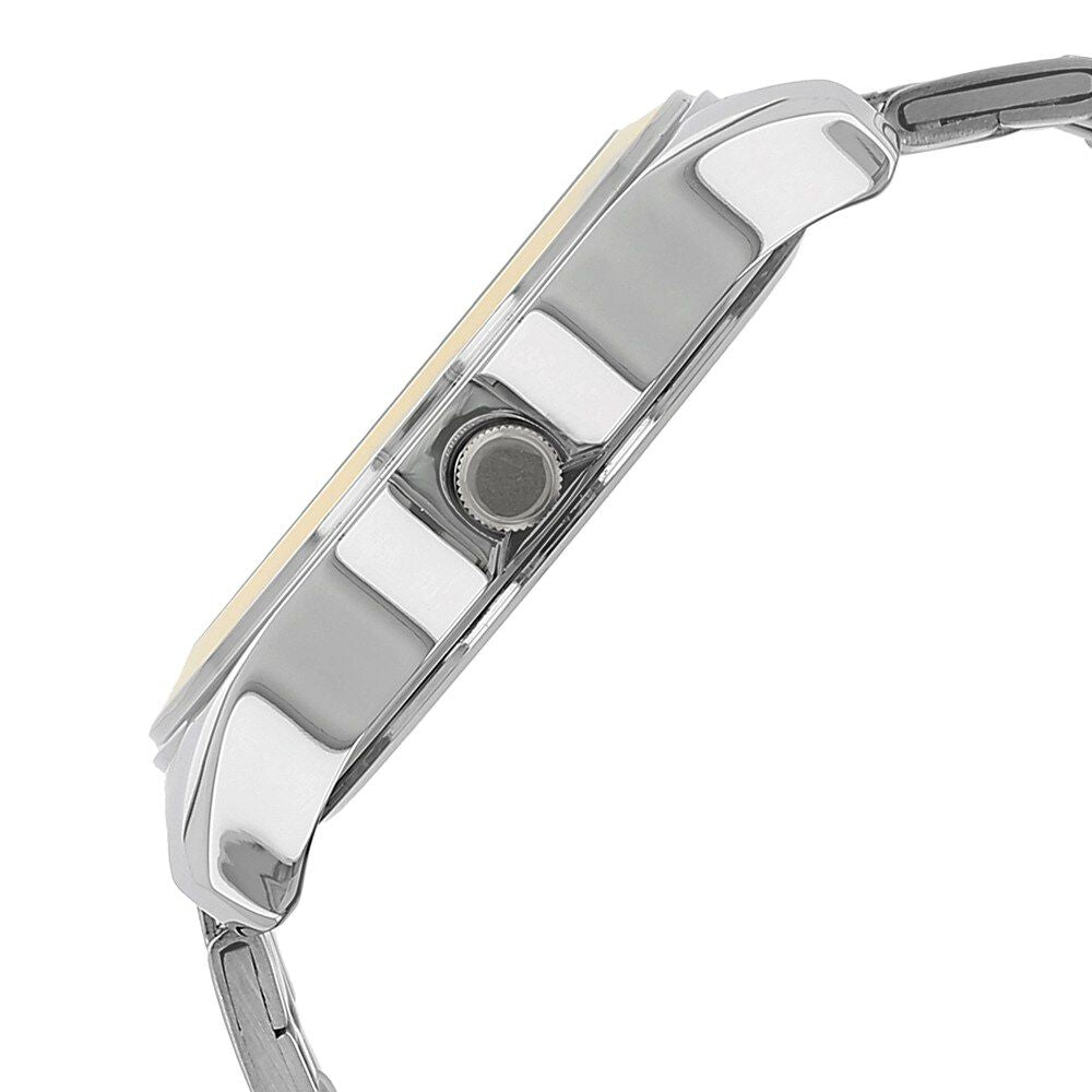 Titan Quartz Analog with Day and Date Silver Dial Stainless Steel Strap Watch for Men NS1627BM01