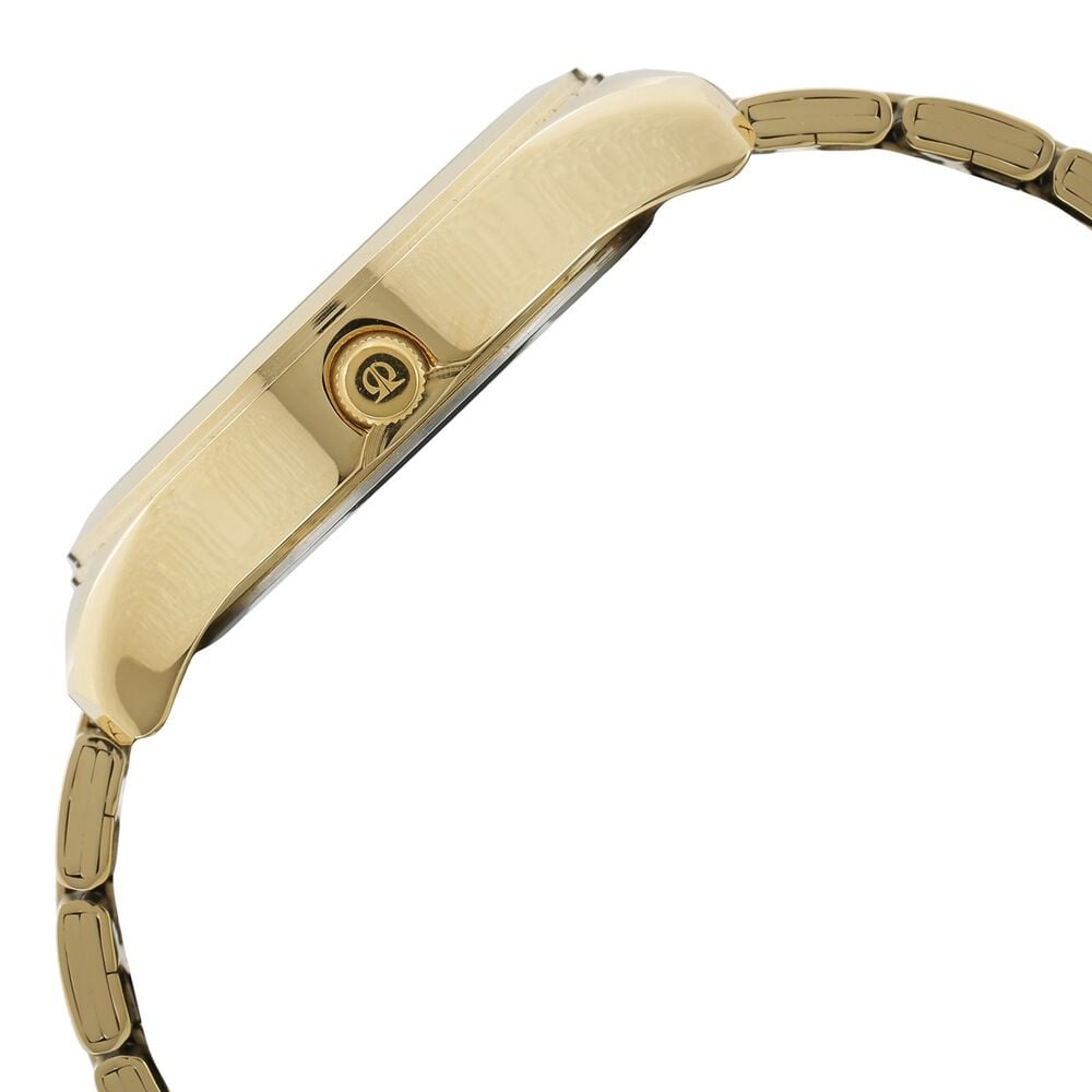 Titan Quartz Analog with Date Champagne Round Dial Golden Stainless Steel Strap Watch For Men - The Watch Factory ®