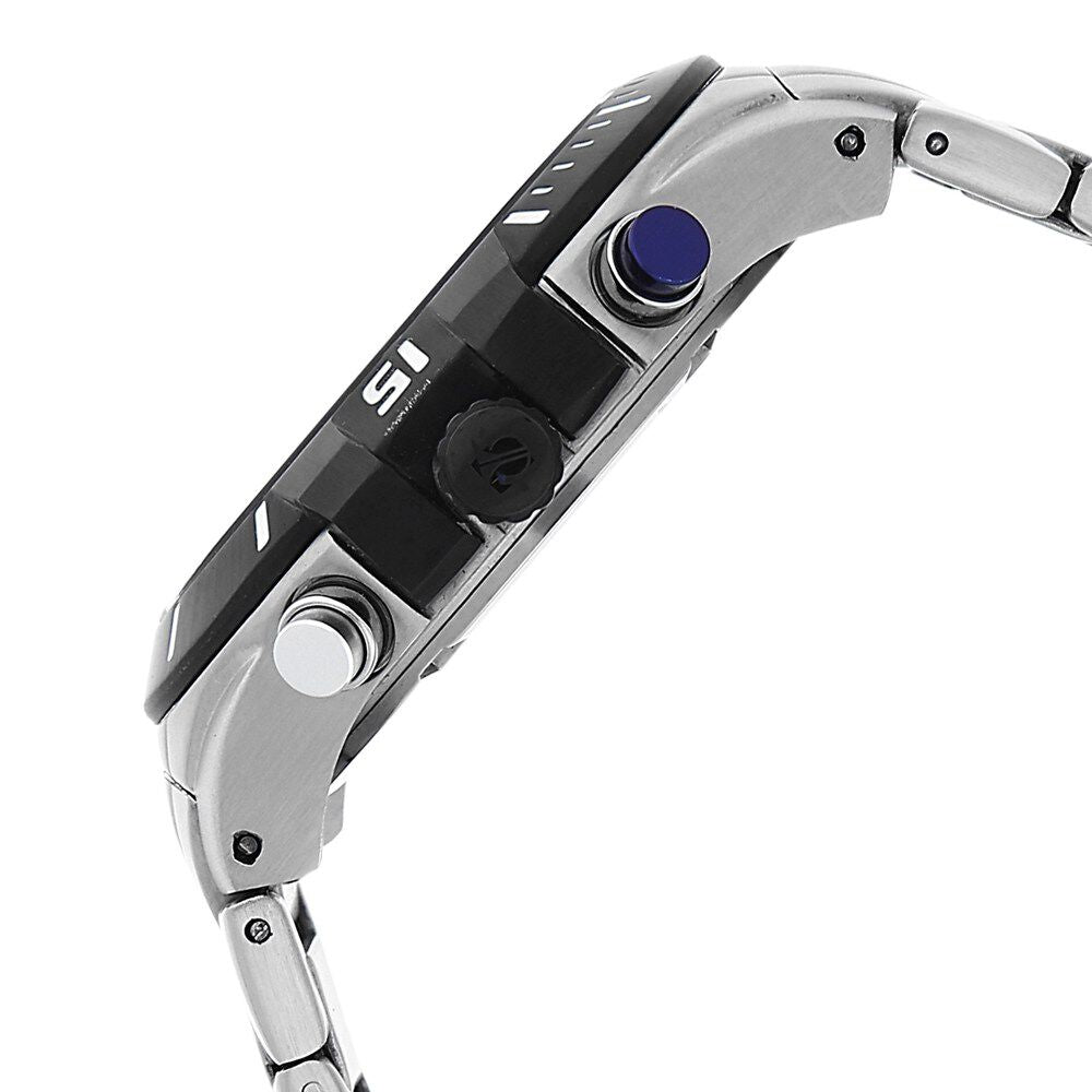 Titan Quartz Chronograph White Dial Watch for Men-1631KM02