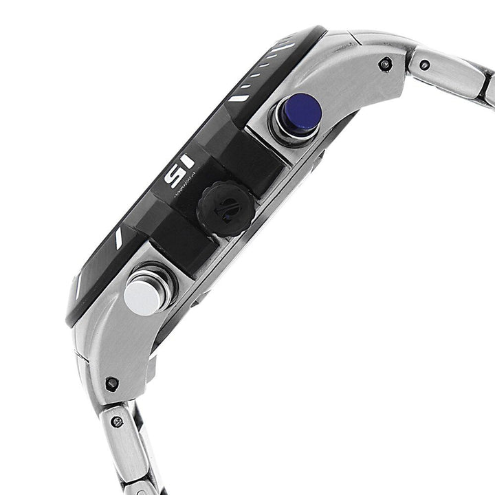 Titan Quartz Chronograph White Dial Watch for Men-1631KM02