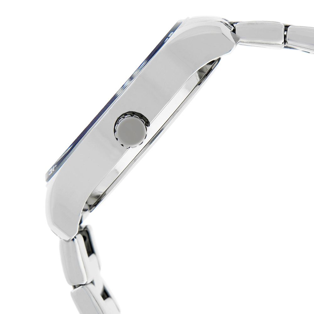 Titan Quartz Multifunction Silver Dial Watch for Men-1632SM01