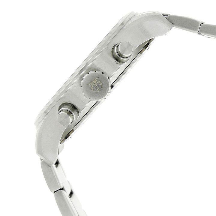 Titan Quartz Chronograph Silver Dial Stainless Steel Strap Watch for Men-1634SM01