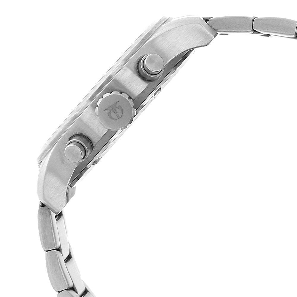 Titan Quartz Chronograph Silver Dial Stainless Steel Strap Watch for Men-1634SM02