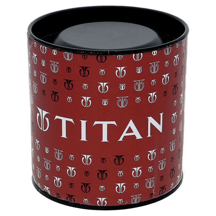 Titan Karishma Black Dial Analog with Day and Date Stainless Steel Strap watch for Men NS1636SM01