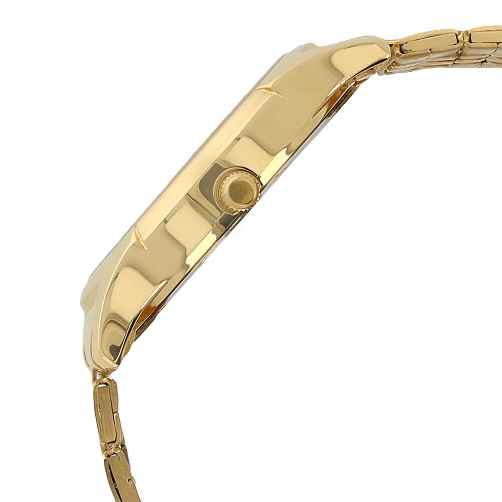 Titan Metal Champagne Dial Analog with Day and Date Stainless Steel Strap watch for Men-NH1636YM03