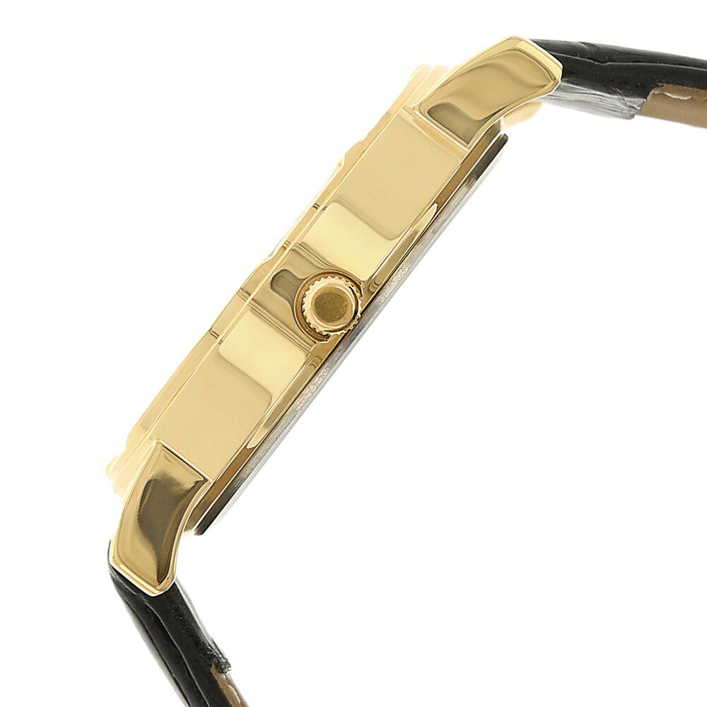 Titan Analog with Date Champagne Dial Quartz Leather Strap watch for Men-NK1639YL01