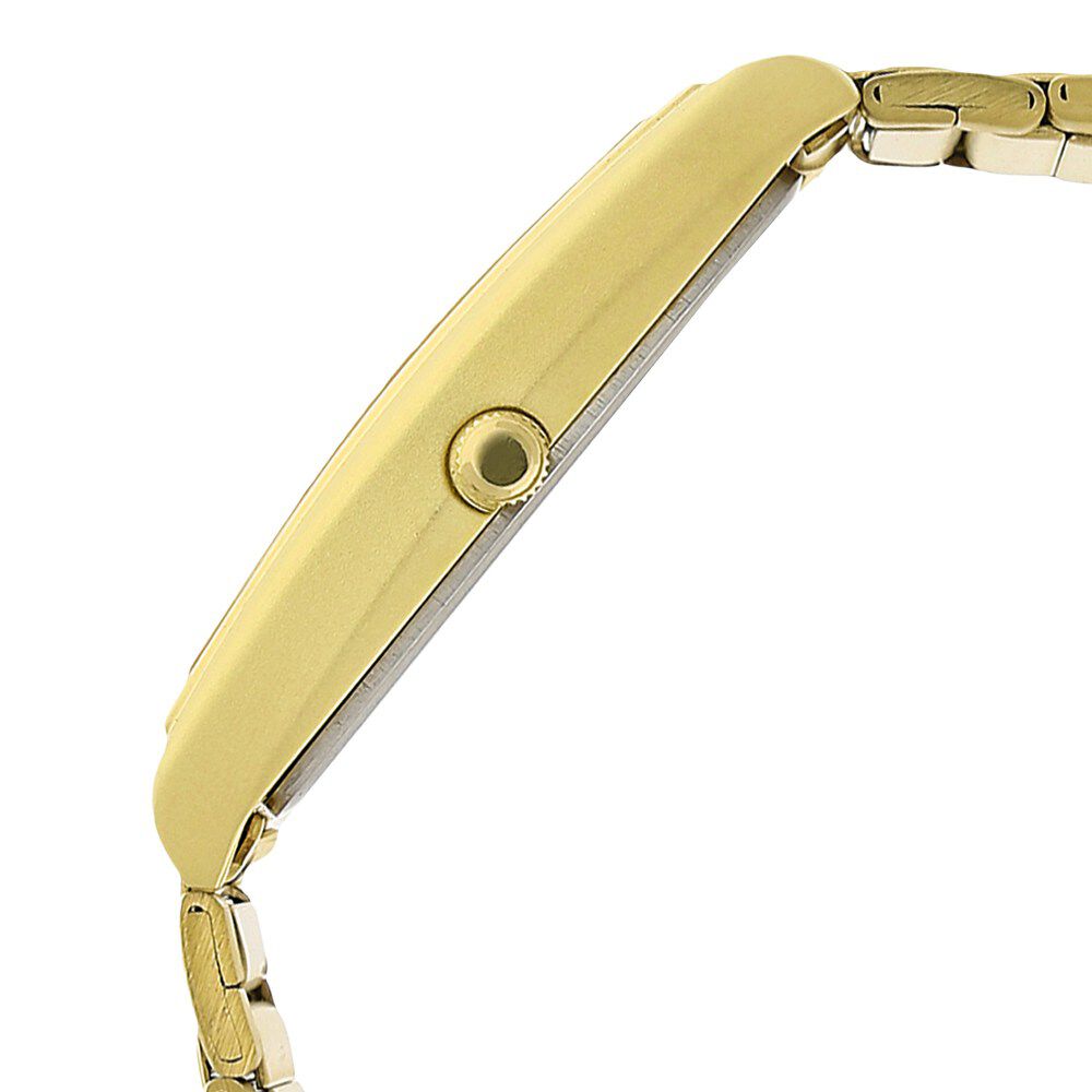 Titan Champagne Dial Analog with Day Stainless Steel Strap Watch for Men-NH1640YM05