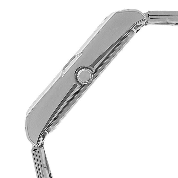 Titan Quartz Analog with Day and Date Black Dial Stainless Steel Strap Watch for Men-NJ1641SM02