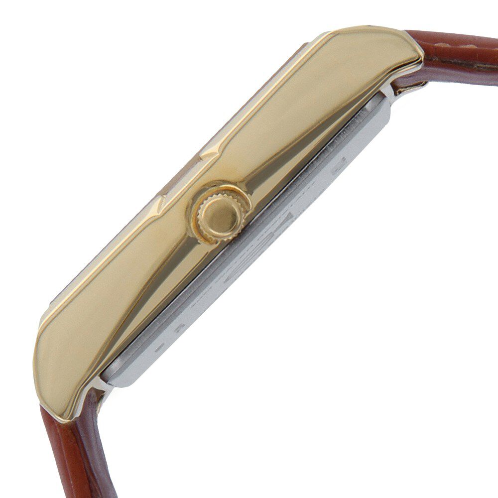 Titan Silver Dial Analog with Day and Date Leather Strap Watch for Men-NJ1641YL03