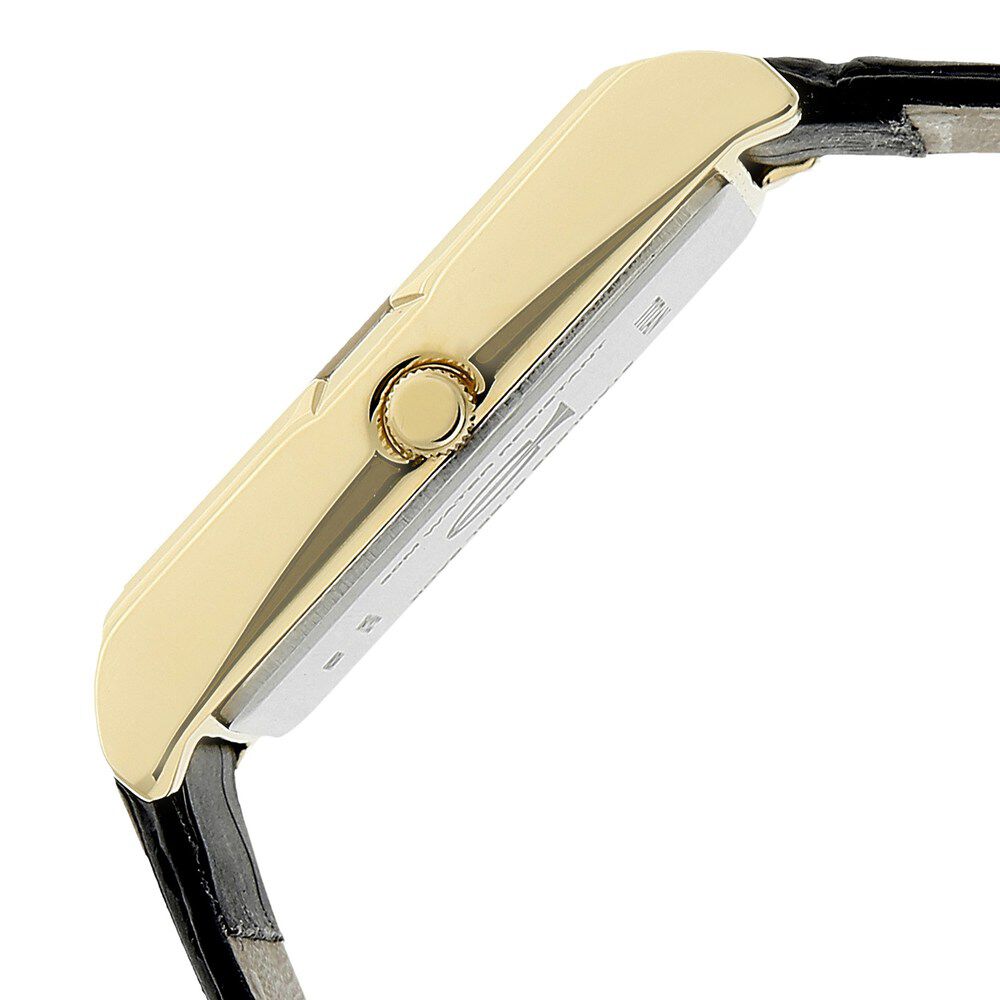 Titan Anthracite Dial Analog with Day and Date Leather Strap watch for Men-NJ1641YL05