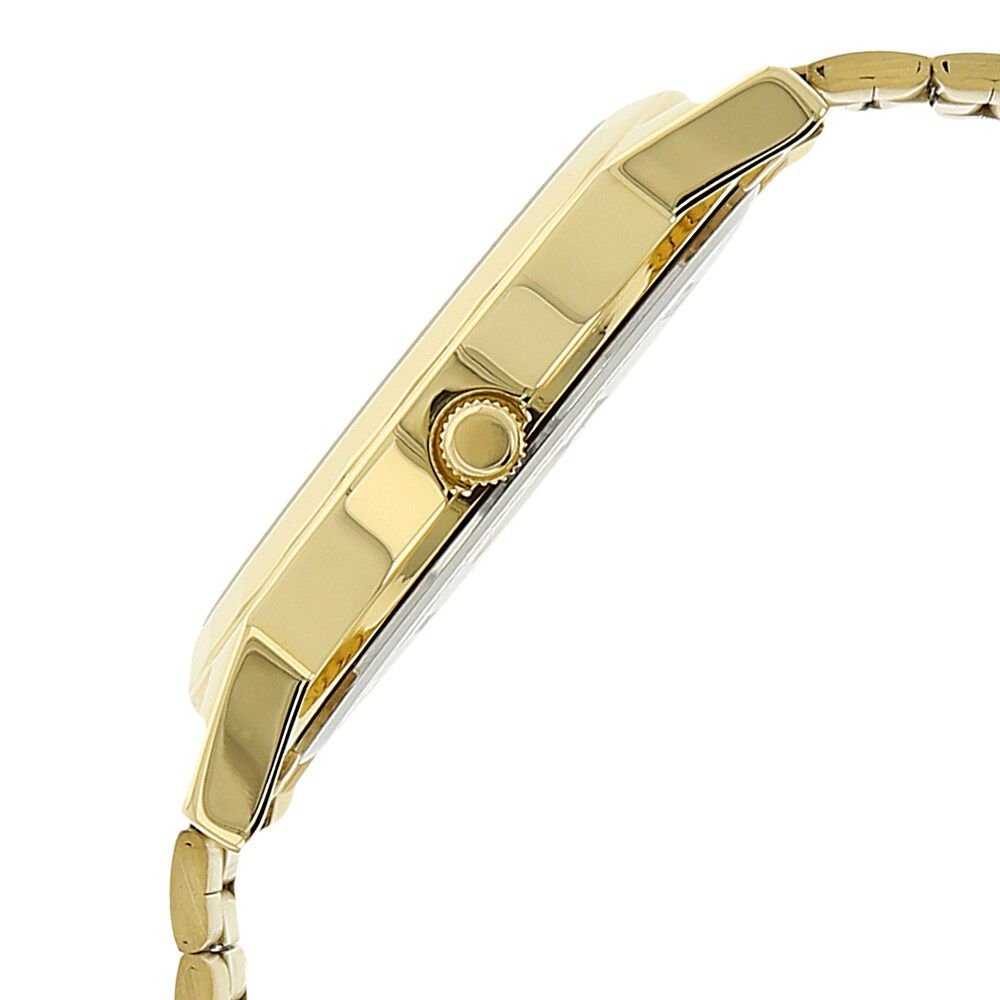 Titan Quartz Analog with Day and Date Champagne Dial Stainless Steel Strap Watch for Men - The Watch Factory ®