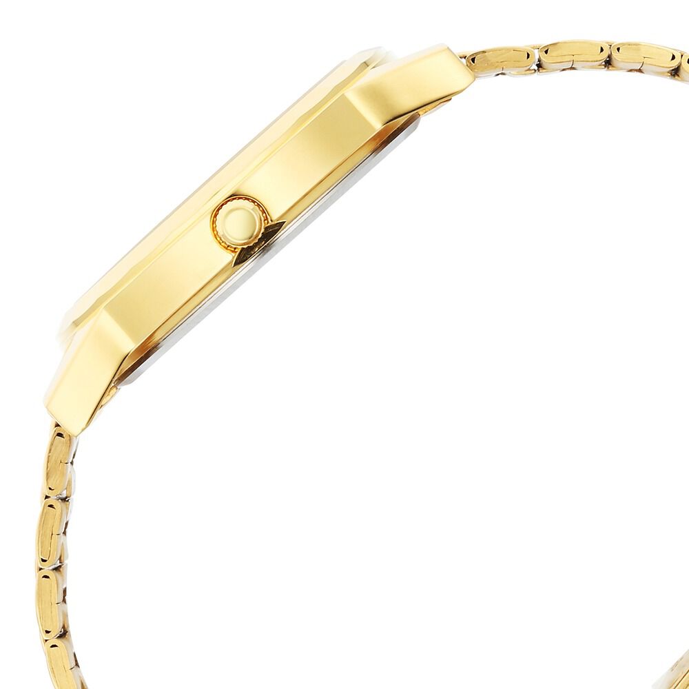 Titan Karishma Zing Quartz Analog Green Dial Golden Stainless Steel Strap Watch For Men - The Watch Factory ®