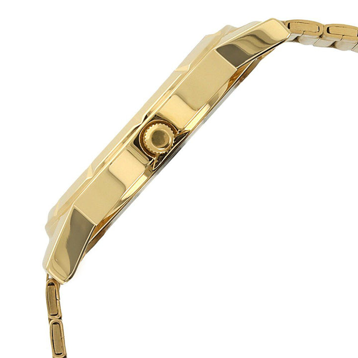 Titan Champagne Dial Analog Stainless Steel Strap Watch for Men NM1647YM02