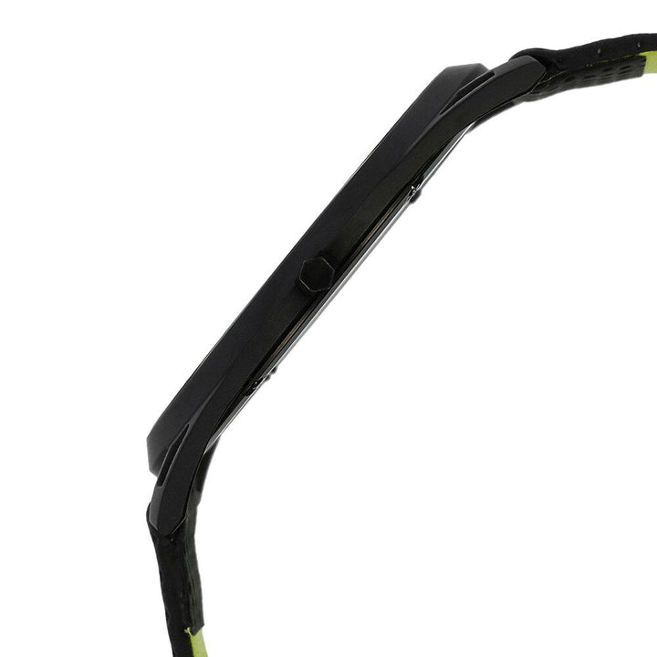 Titan Quartz Analog Black Dial Leather Strap Watch for Men-1649NL01