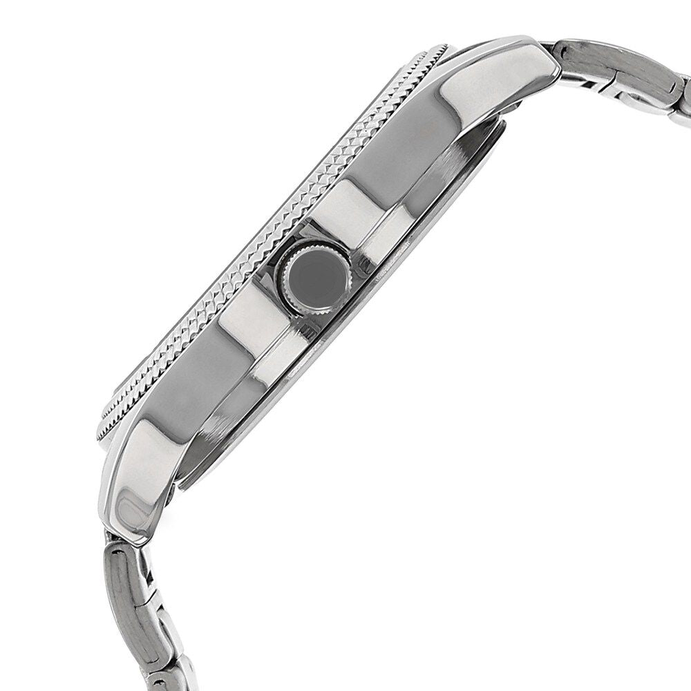 Titan Quartz Analog with Day and Date Silver Dial Stainless Steel Strap Watch for Men-NP1650SM01