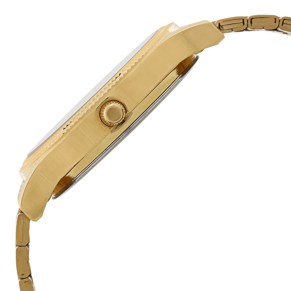 Titan Quartz Analog Silver Dial Stainless Steel Strap Watch for Men-NH1650YM02C