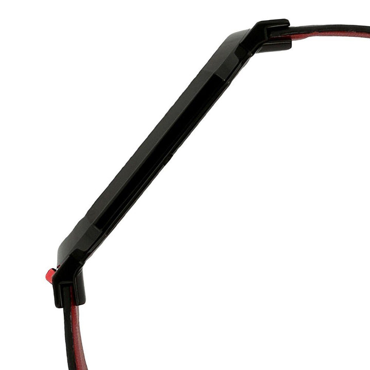 Titan Quartz Analog Black Dial Leather Strap Watch for Men-1652KL01