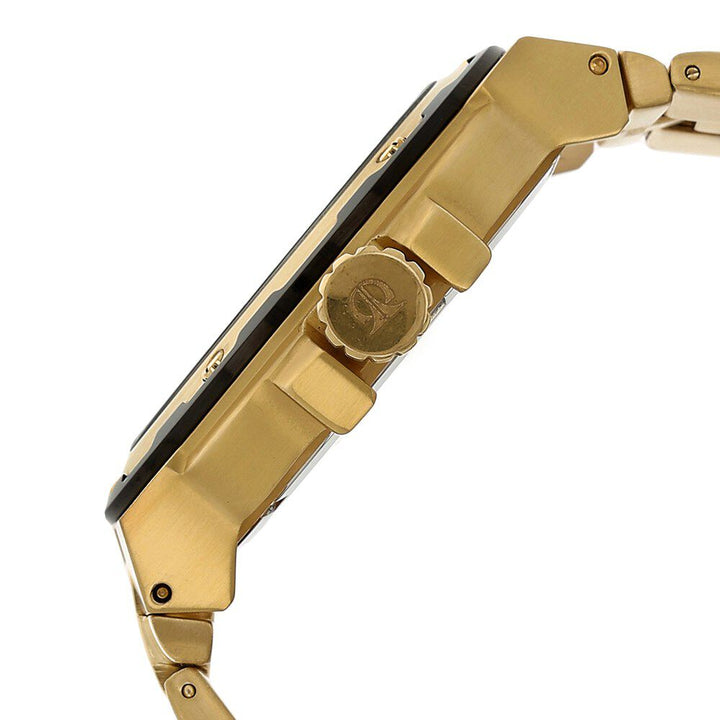 Titan Quartz Multifunction Black Dial Stainless Steel Strap Watch for Men-NK1654KM02