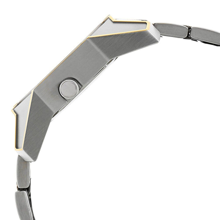 Titan Quartz Multifunction Silver Dial Stainless Steel Strap Watch for Men-NF1658BM01