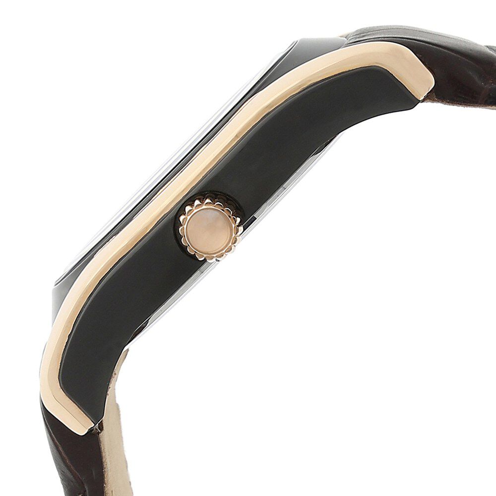 Titan Quartz Analog Moonphase Black Dial Leather Strap Watch for Men-1665KL02