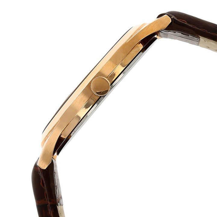 Titan Analog Black Dial Quartz Leather Strap watch for Men-1674WL01