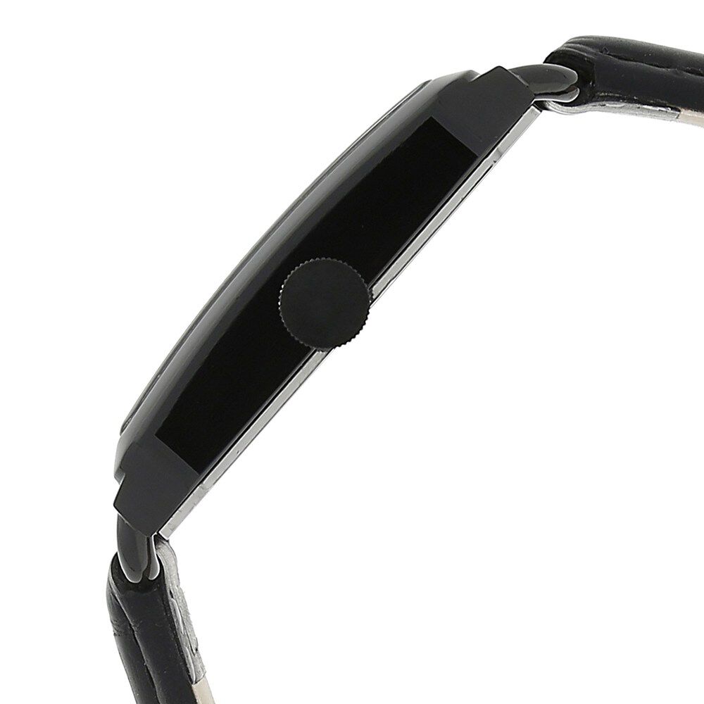 Titan Quartz Analog Black Dial Leather Strap Watch for Men-1676NL01