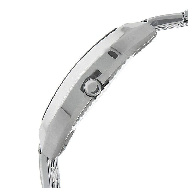 Titan Dual Time Blue Dial Stainless Steel Strap watch for Men-NH1680SM02