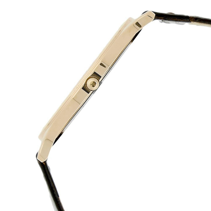 Titan EdgeBlack Dial Analog with Date Leather Strap watch for Men - The Watch Factory ®