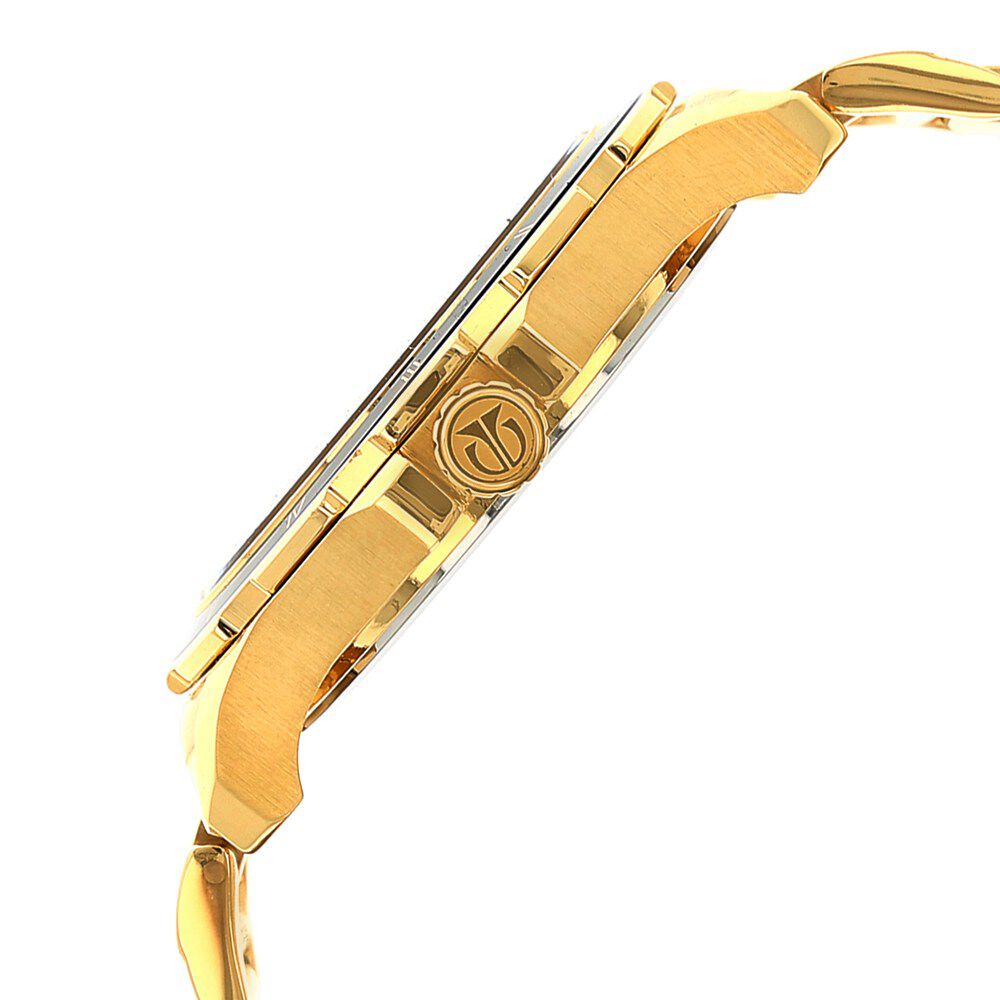 Titan Quartz Multifunction Champagne Dial Stainless Steel Strap watch for Men NS1688KM01