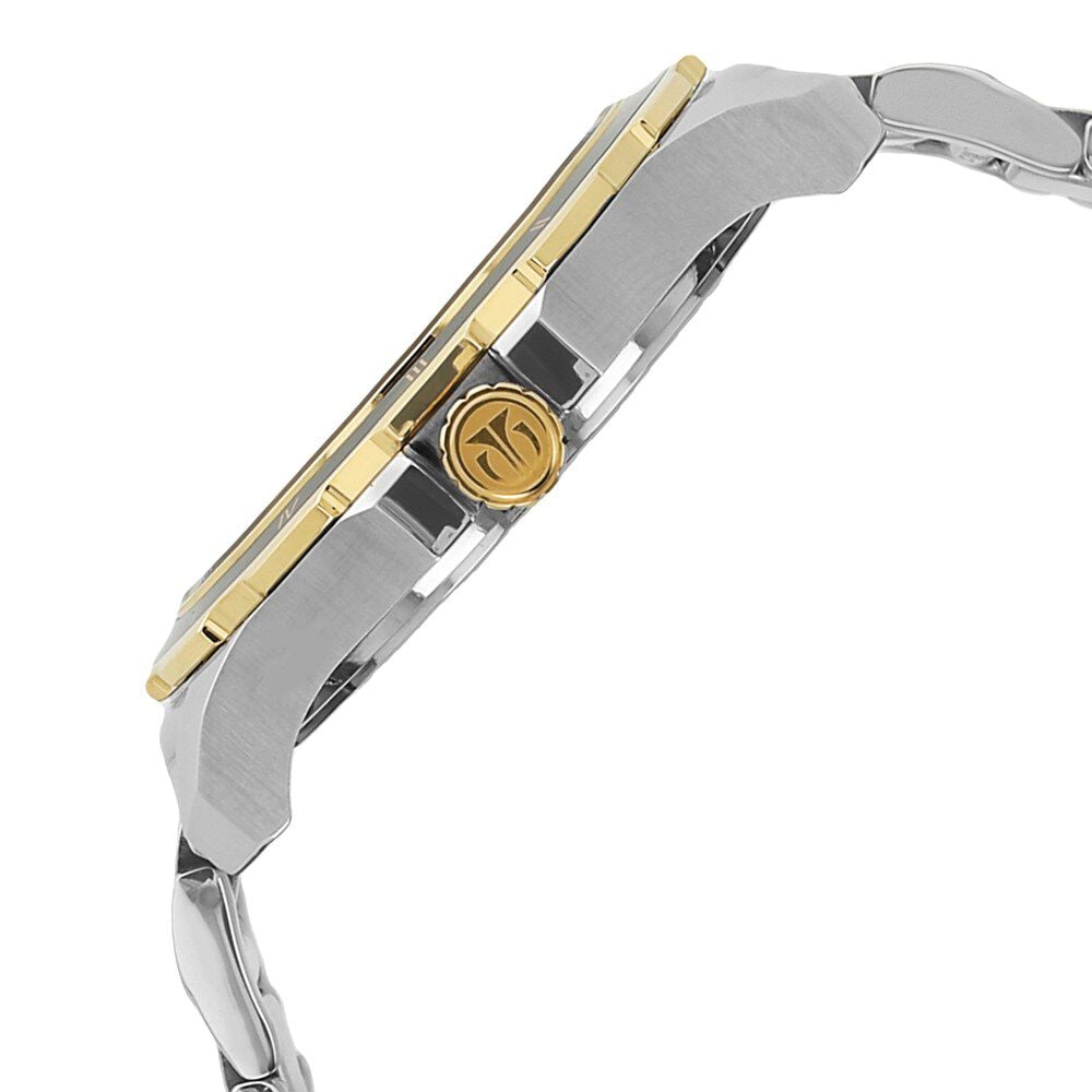 Titan Quartz Multifunction White Dial Stainless Steel Strap Watch for Men - The Watch Factory ®