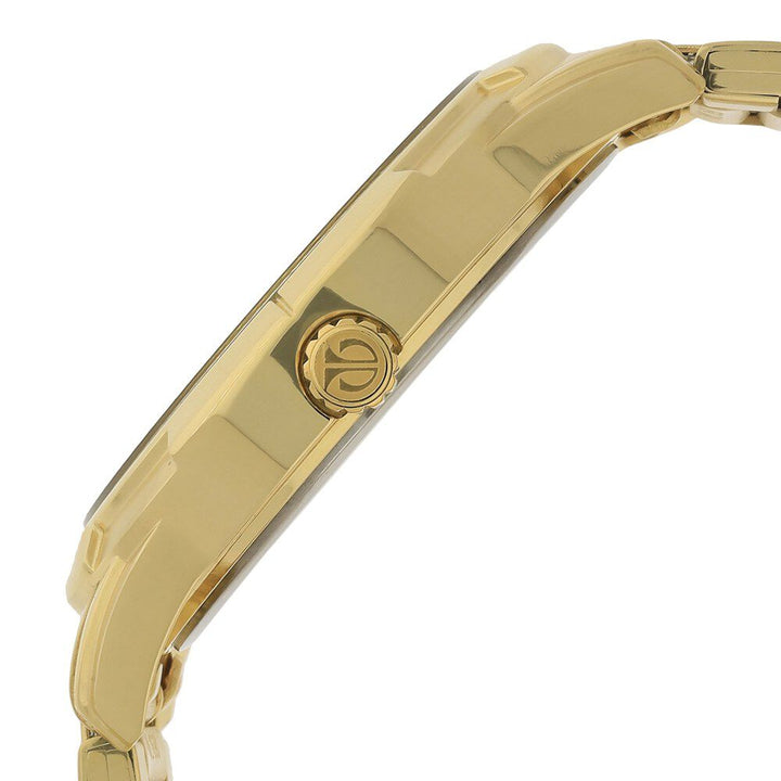 Titan Regal Crest Champagne Dial Analog with Day and Date Stainless Steel Strap Watch for Men-NJ1690YM02