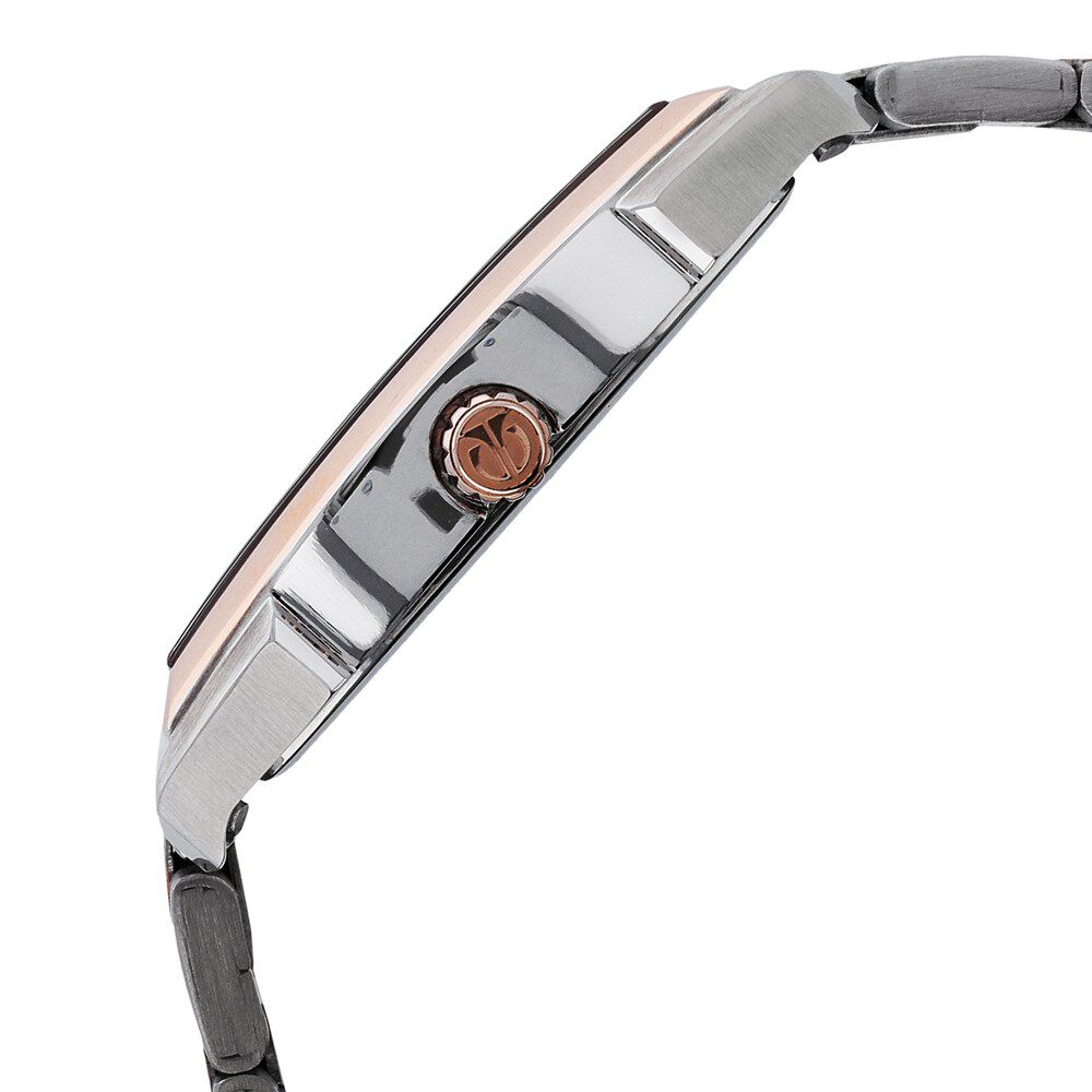 Titan Quartz Analog with Date Black Dial Stainless Steel Strap Watch for Men-NJ1692KM01