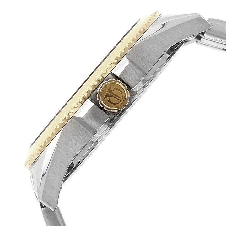 Titan Regal Crest Silver Dial Analog with Date Stainless Steel Strap watch for Men-NK1693BM01