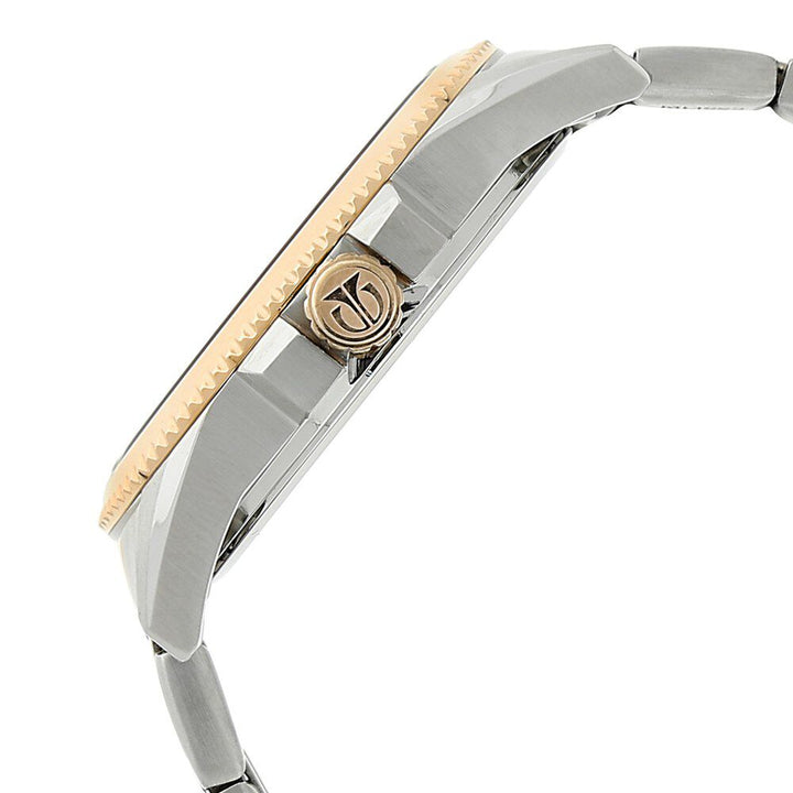 Titan Quartz Analog with Date Silver Dial Stainless Steel Strap Watch for Men-NK1693KM01