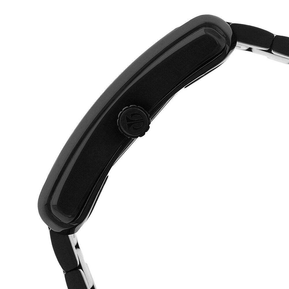 Titan Quartz Multifunction Black Dial Stainless Steel Strap Watch for Men-NJ1694KM02