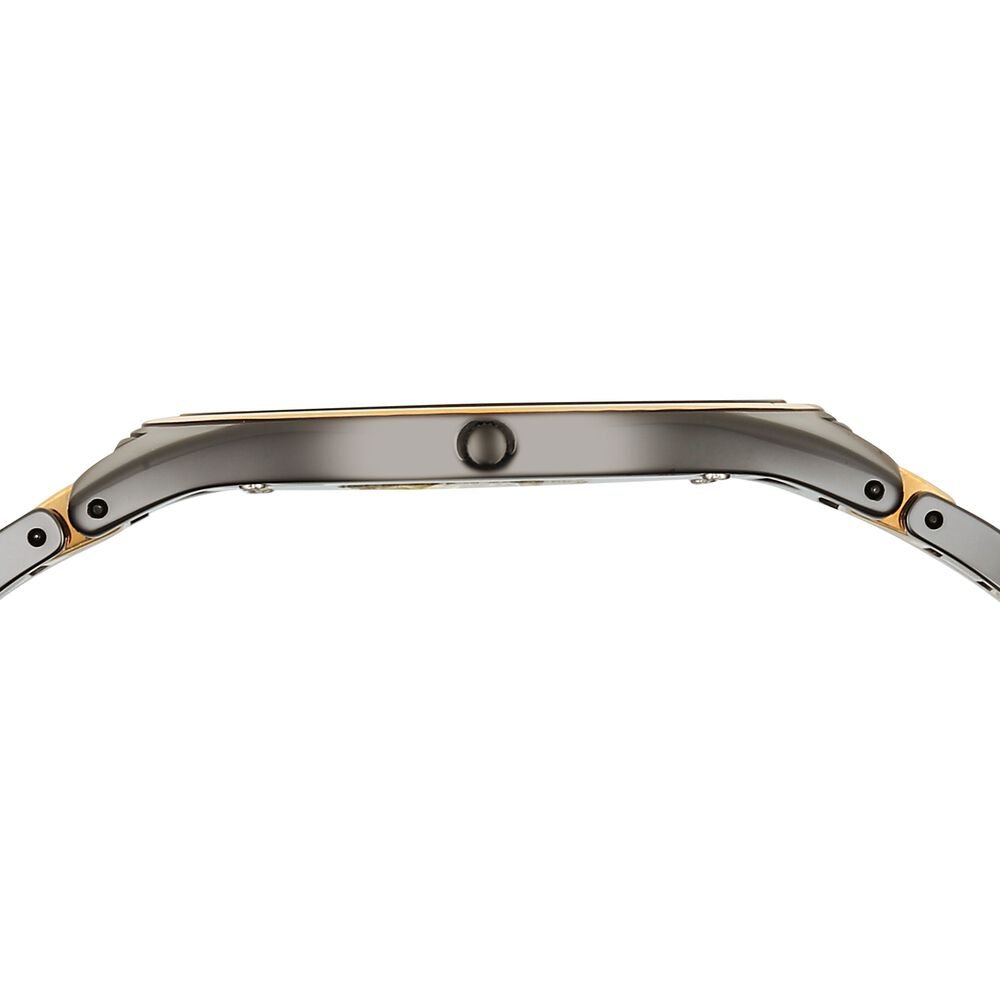 Titan Edge Ceramic Quartz in Midnight Gold with Black Dial Watch for Men - The Watch Factory ®