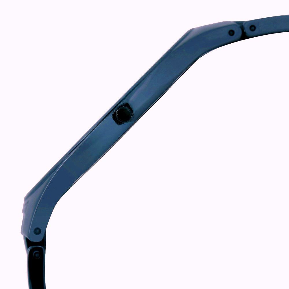 Titan Edge Ceramic Slim Ceramic Strap Glossy Electric Blue Dial Analog Watch for Men NS1696QC03