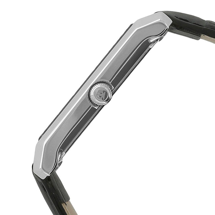 Titan White Dial Analog with Date Leather Strap watch forMen-NK1697SL01