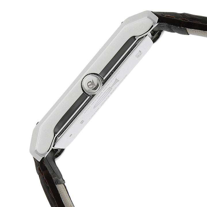 Titan Quartz Analog with Date Brown Dial Leather Strap Watch for Men-NN1697SL02