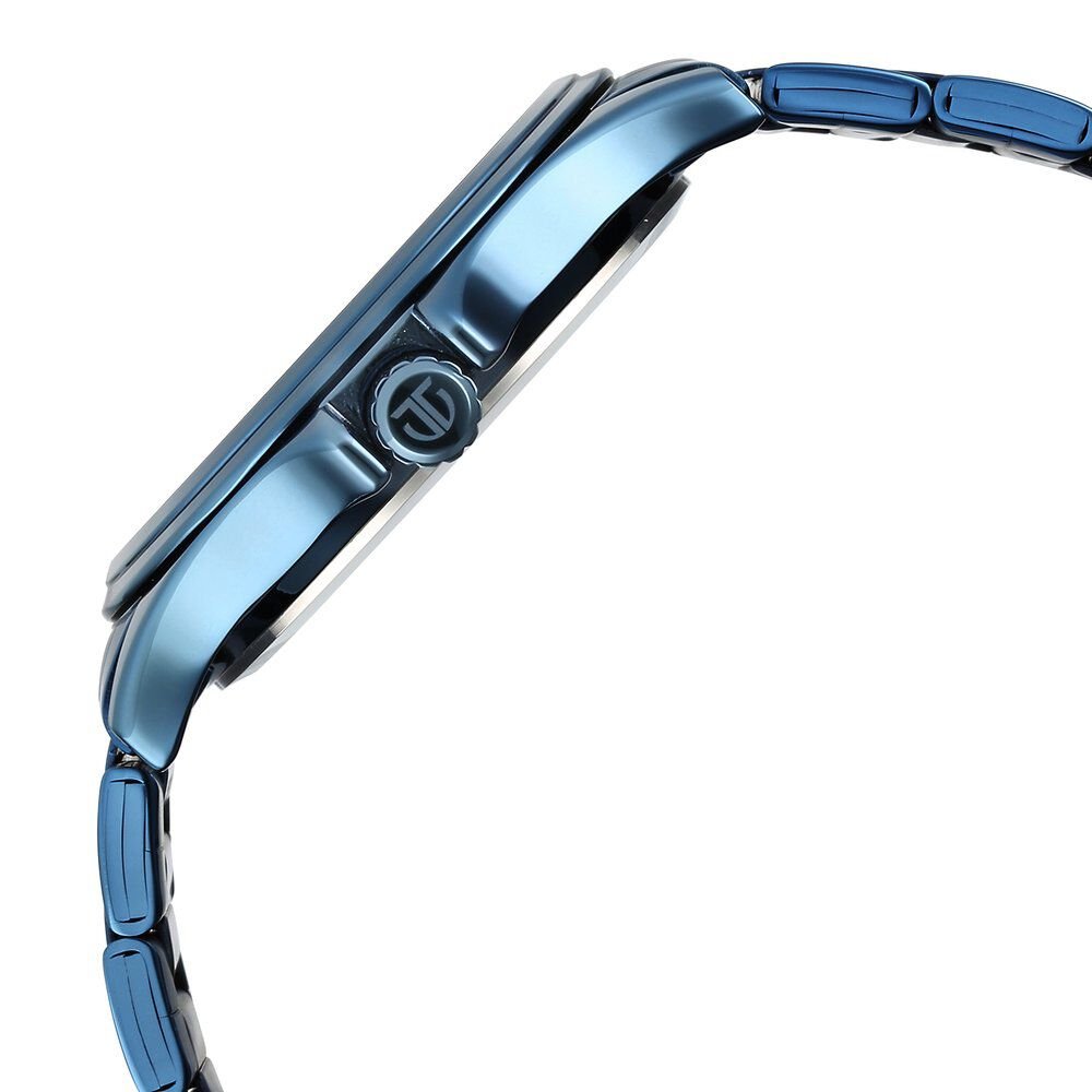 Titan Neo Splash Anthracite Dial Quartz Multifunction Stainless Steel Strap Watch for Men - The Watch Factory ®