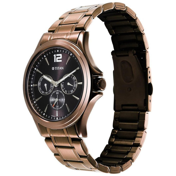 TITAN Men Edge Metal NS1698QM02