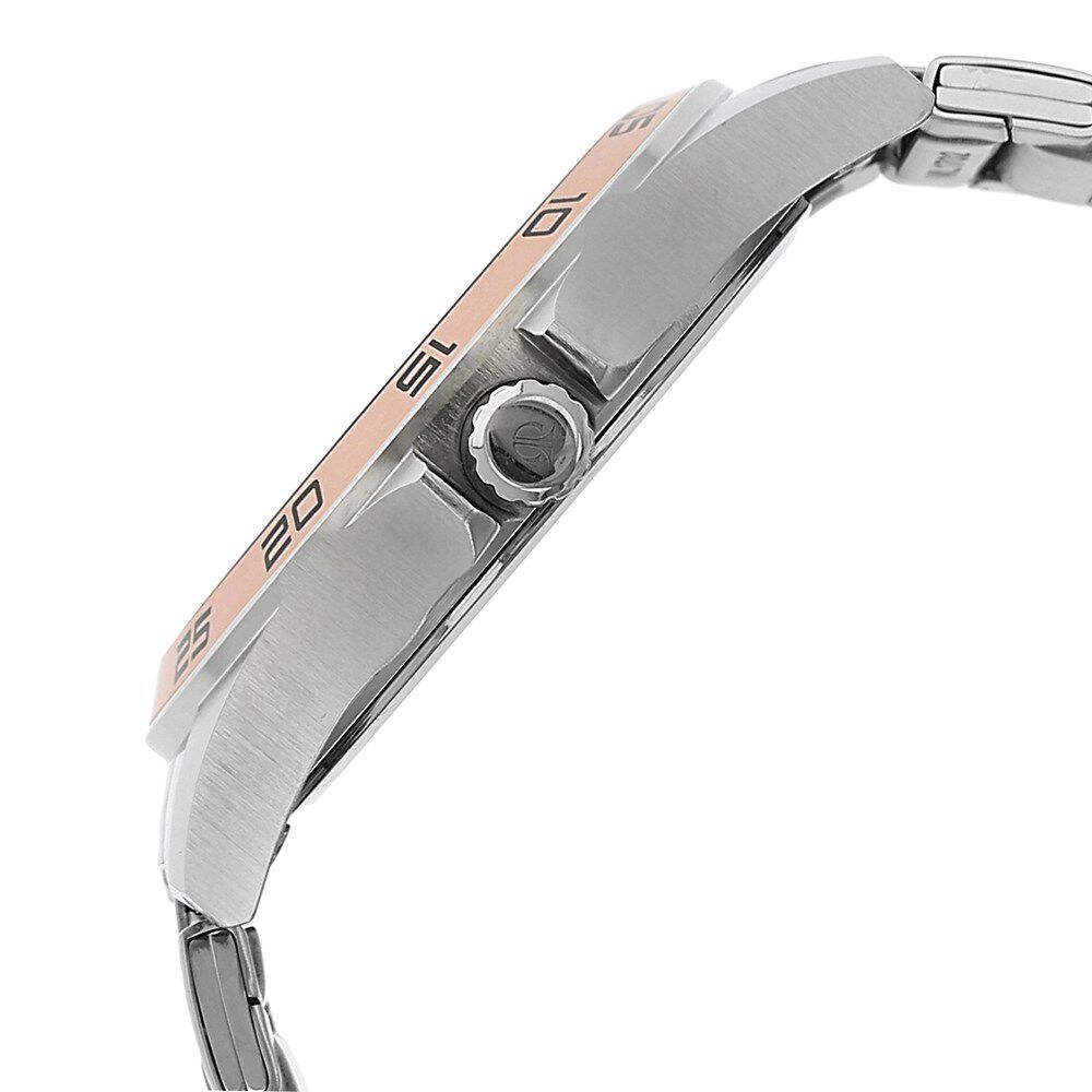 Titan Quartz Multifunction Black Dial Metal Strap Watch for Men-NL1702KM02