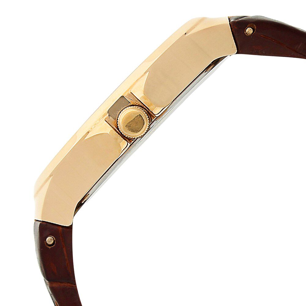 Titan Globe Trotter Silver Dial World Time Leather Strap watch for Men-NK1706WL01