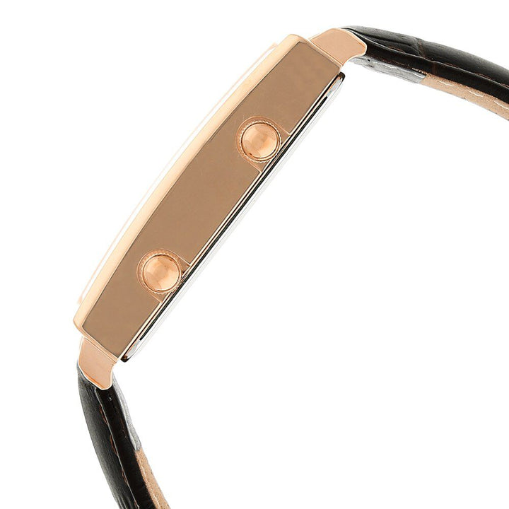 Titan Globe Trotter Anthracite Dual Time Leather Strap watch for Men-NK1708WL01