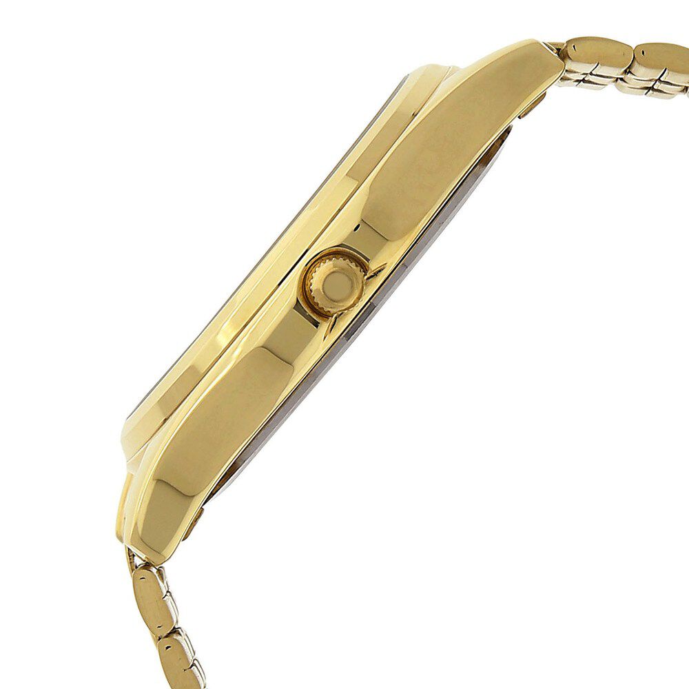 Titan Quartz Analog with Date Champagne Dial Stainless Steel Strap Watch for Men NS1713YM03